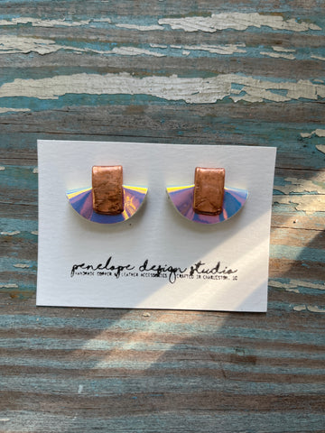 petite half moon mini - opalescent