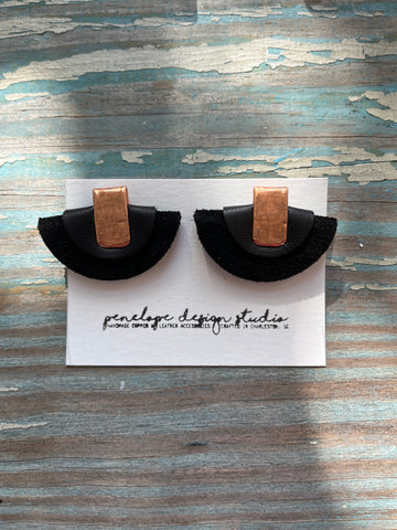 petite half moon - double black