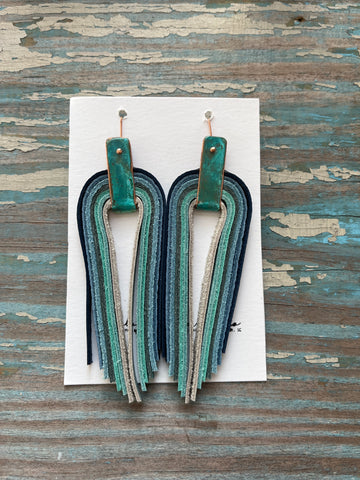 waterfall collection - blues