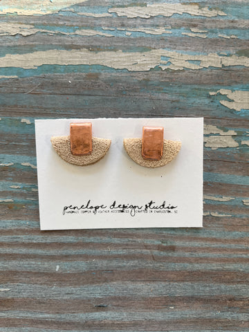 petite half moon mini - camel