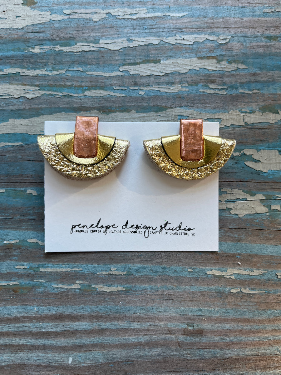 petite half moon - golds